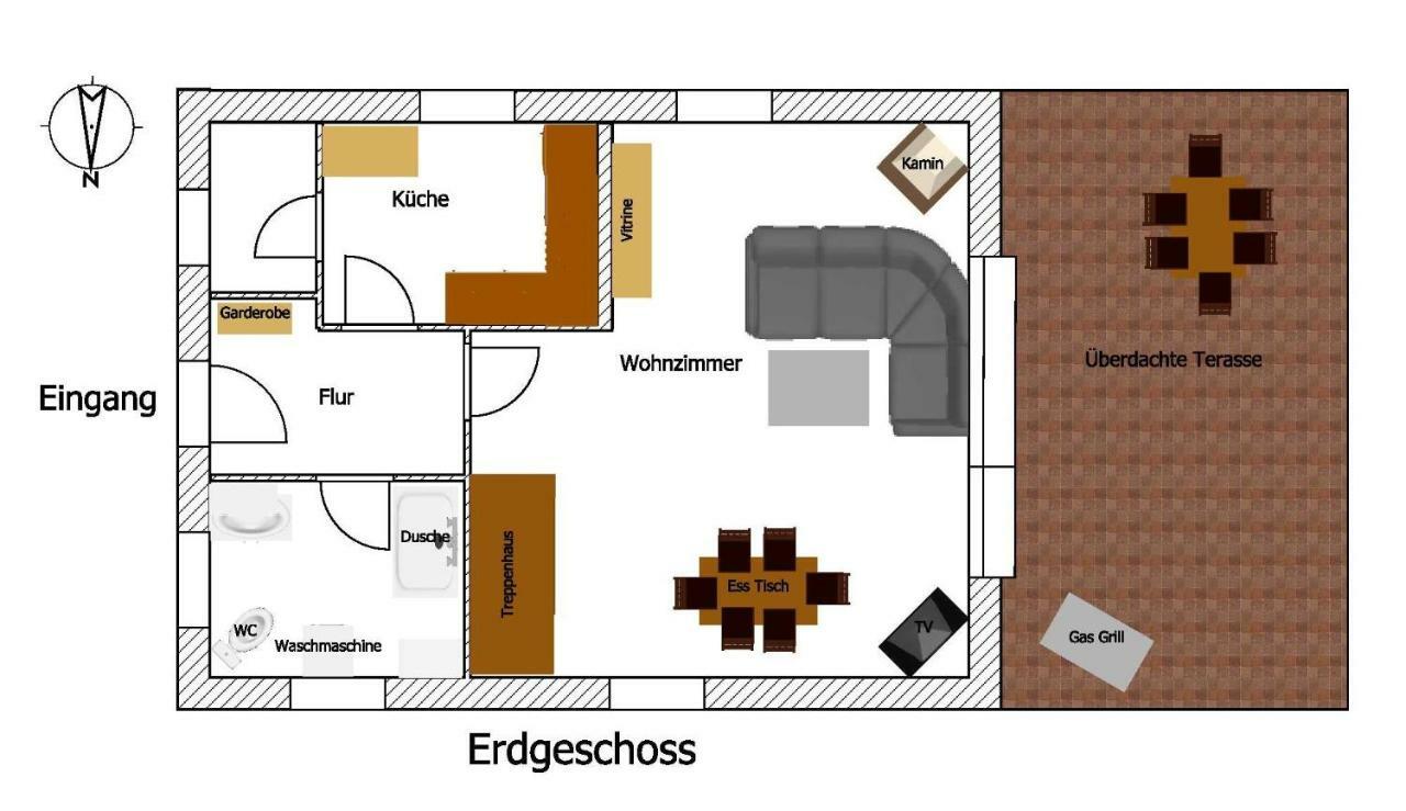 Ferienhaus Am Alfsee Rieste Екстер'єр фото